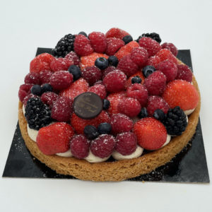 Tarte aux fruits rouges GSP