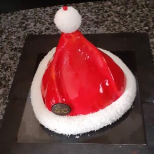 Bonnet de Noël glacé