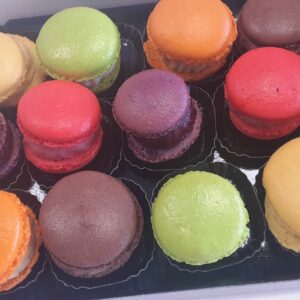 Plateau 12 Macarons glacé