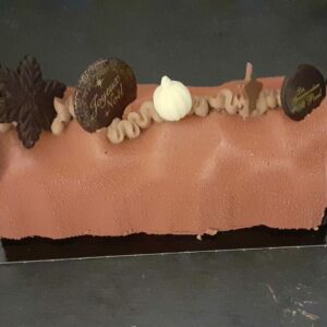 Bûche poire chocolat
