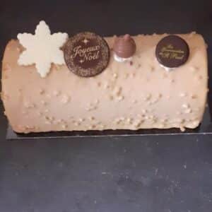 Bûche cacahuète