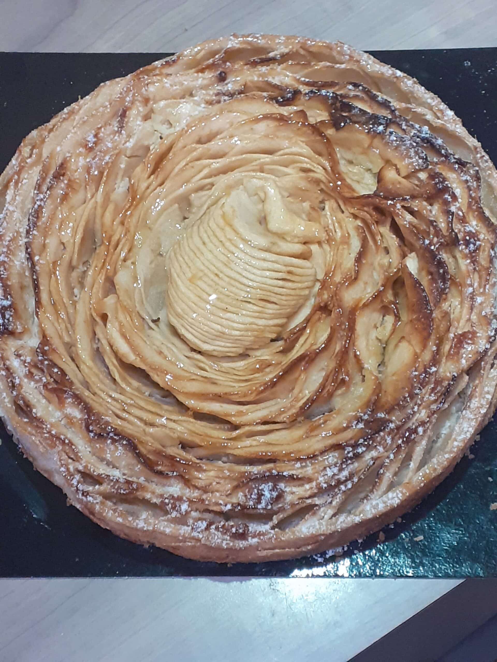 Tarte aux pommes du pilat